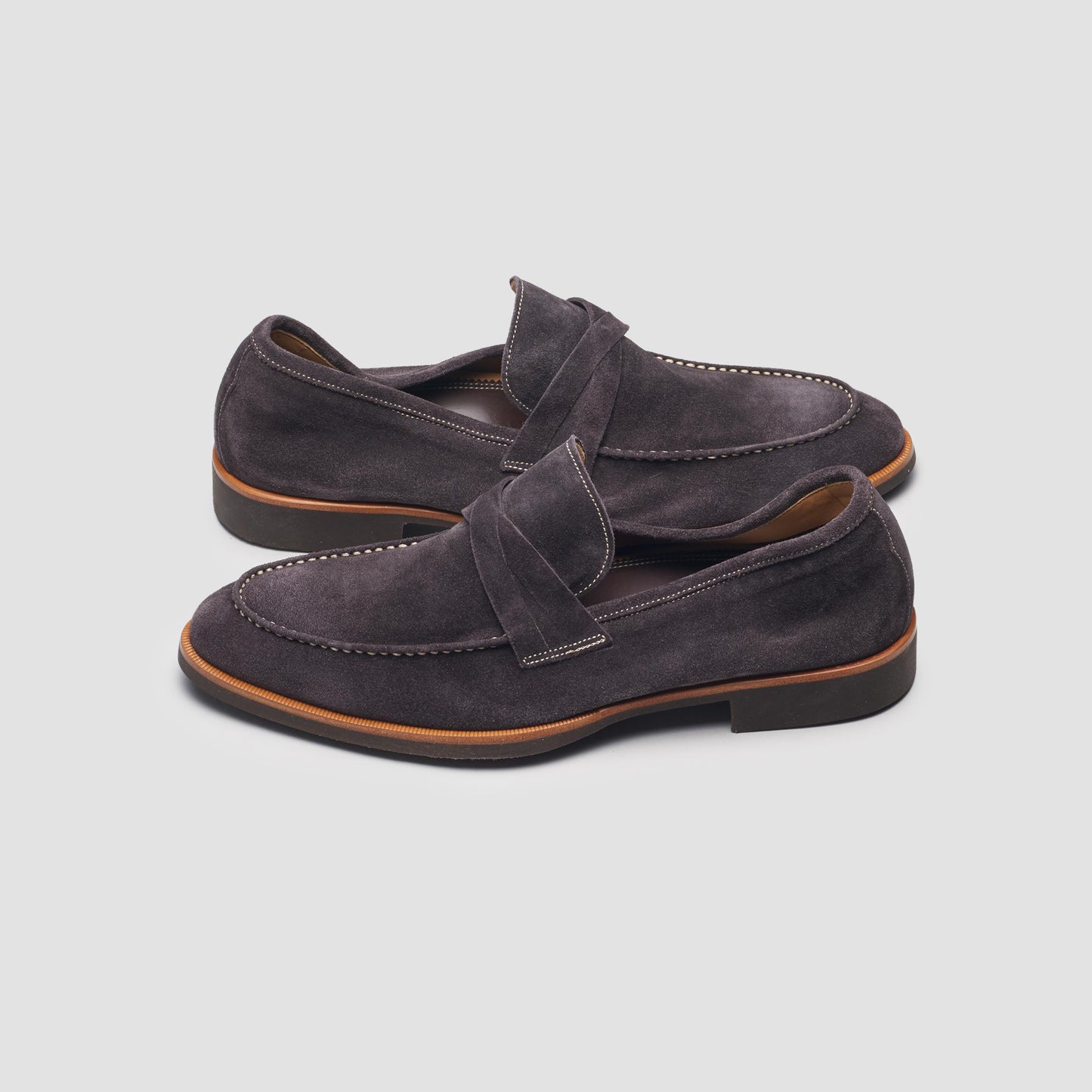 Firenze Lavagna Men's Suede Loafer