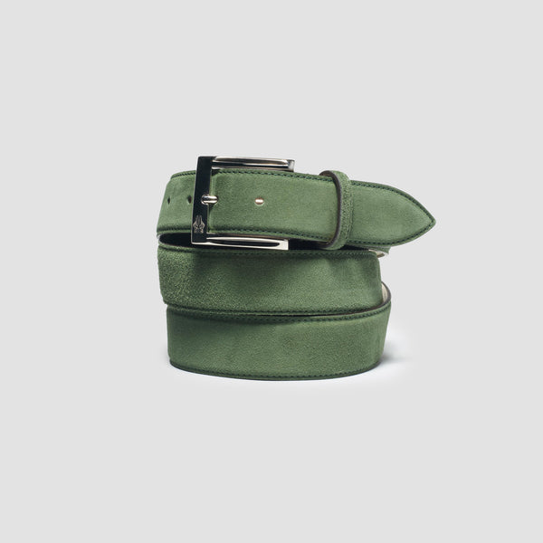 Men's Belt Suede Loden