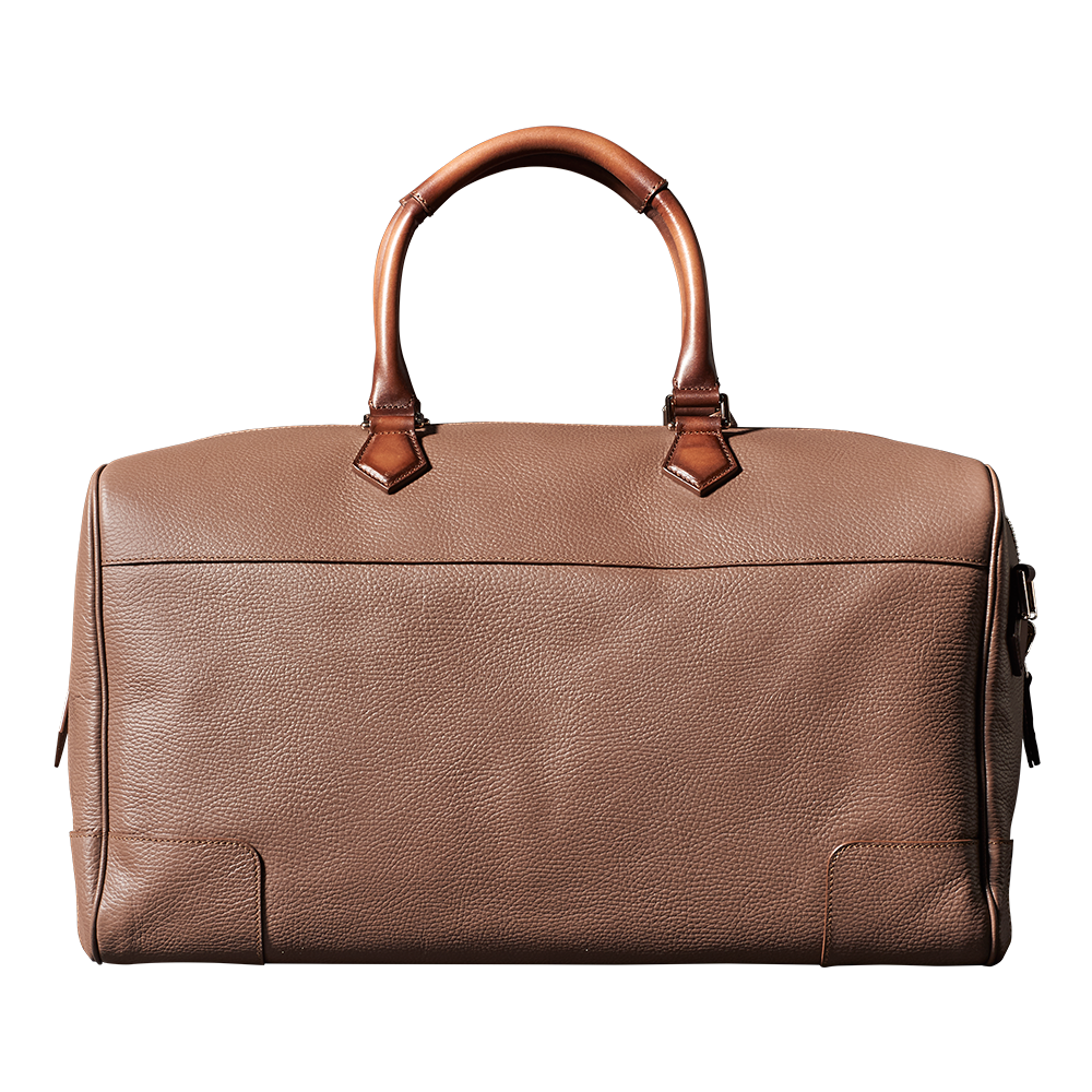 Carry On Bag Pebble Grain Brown
