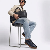 Aurelio Peccary Sapphire Men's Sneaker