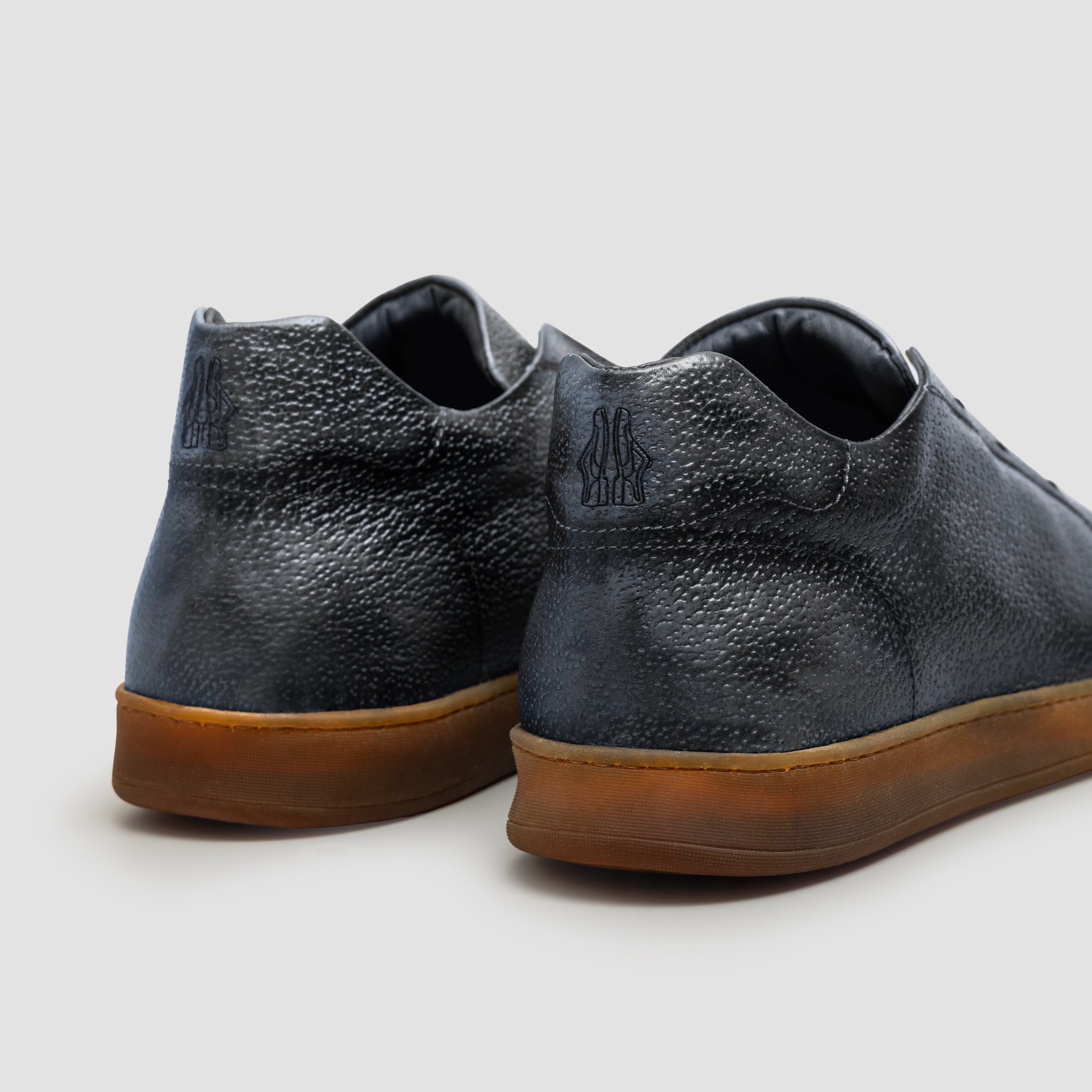 Aurelio Peccary Antracite Men's Dress Sneaker