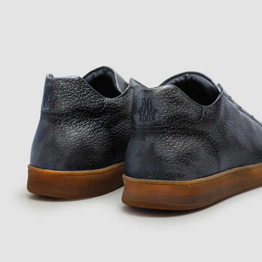 Aurelio Peccary Antracite Men's Dress Sneaker