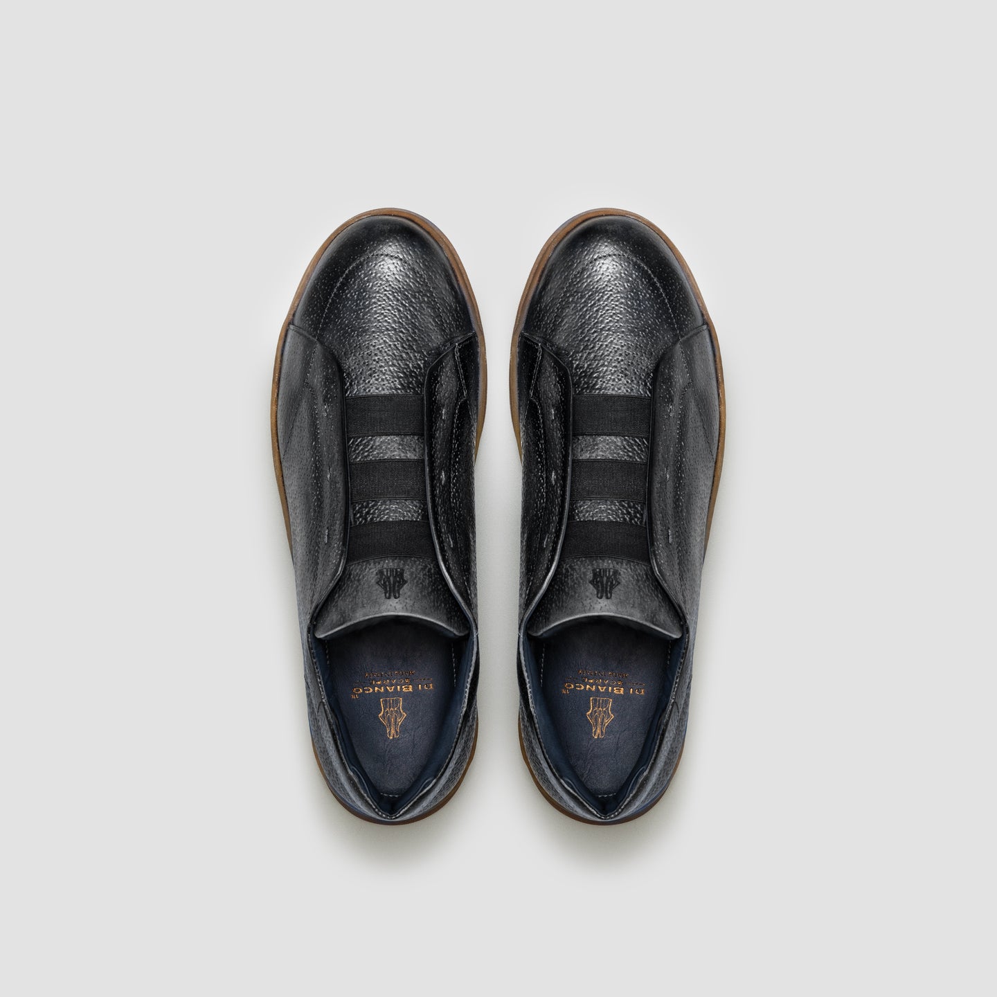 Aurelio Peccary Antracite Men's Dress Sneaker