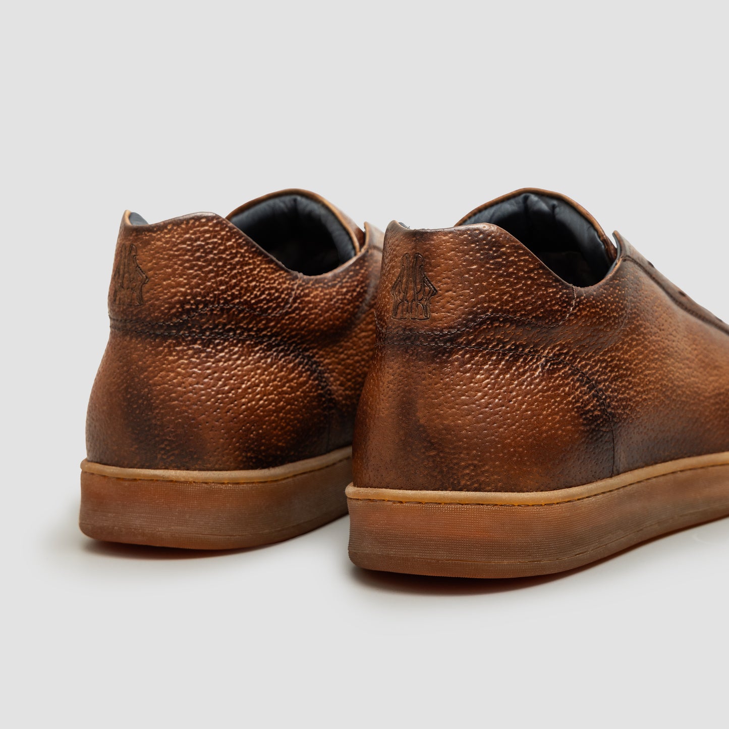 Aurelio Peccary Castagna Men's Dress Sneaker