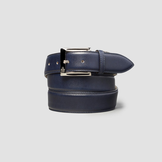 Men's Belt Navy Blu