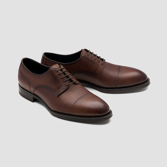 Bersano Scozzina Cacao Men's Cap Toe Oxford