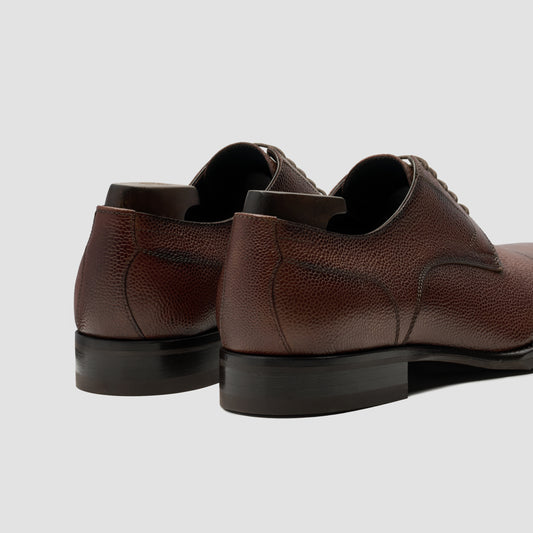 Bersano Scozzina Cacao Men's Cap Toe Oxford