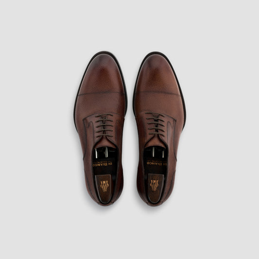 Bersano Scozzina Cacao Men's Cap Toe Oxford