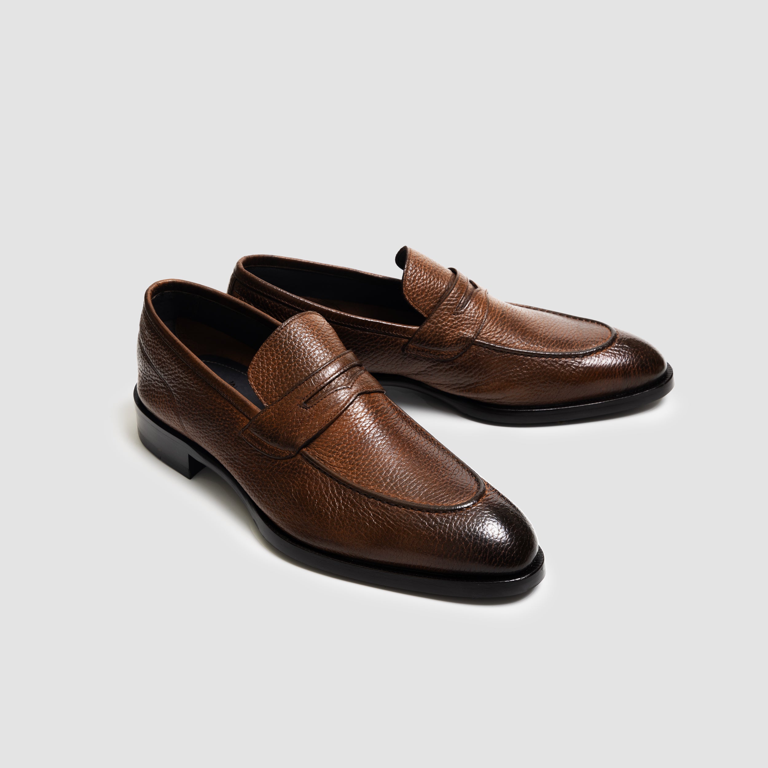 Brera Cervo Havana | Italian Men's Loafer – Scarpe di Bianco