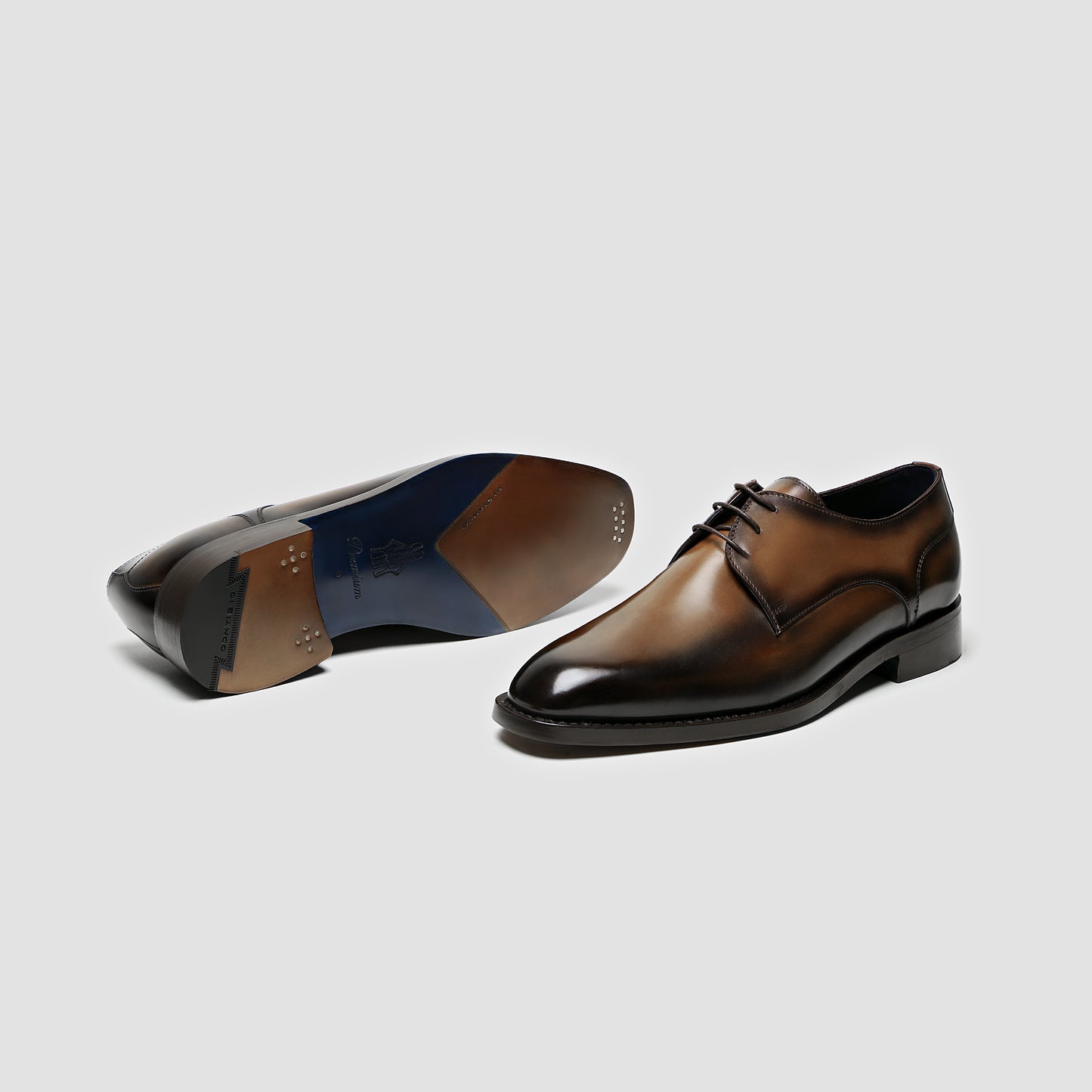 Cardano Calfskin Brulee Men's Derby
