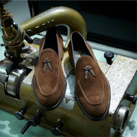 DB Cassius Suede Chestnut Men's Loafer