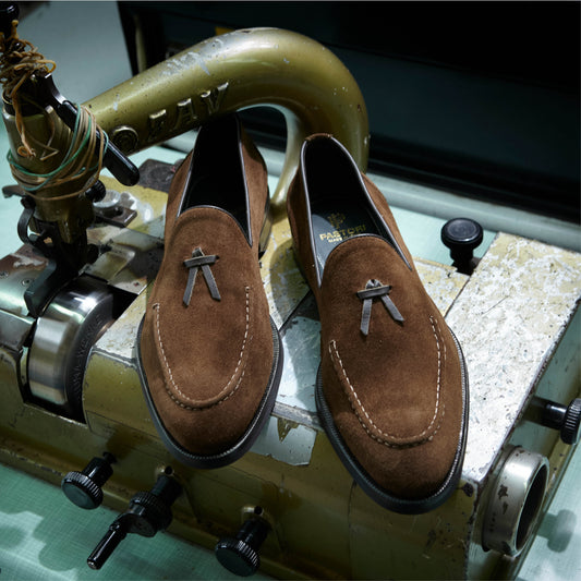 DB Cassius Suede Chestnut Men's Loafer