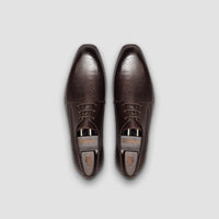 Cardano Pebble Grain Bitter Chocolate Men's Derby