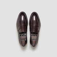 Aviano Nero Fondente Men's Loafer (Lined)