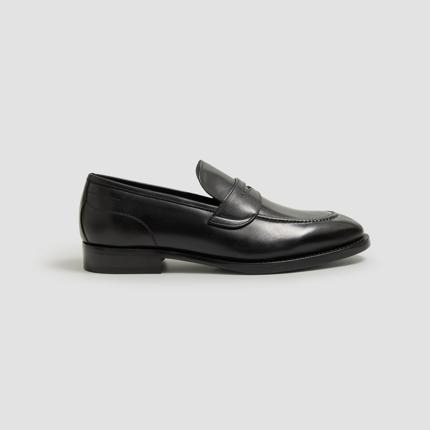 Aviano Nero Men's Loafer (Lined)