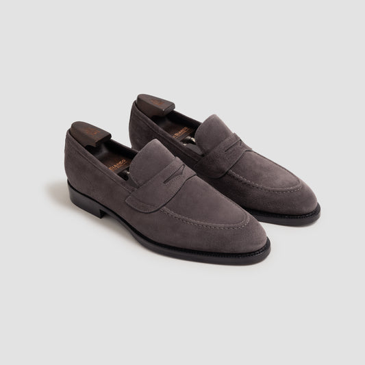 Aviano Lavagna (Lined) Men's Suede Loafer
