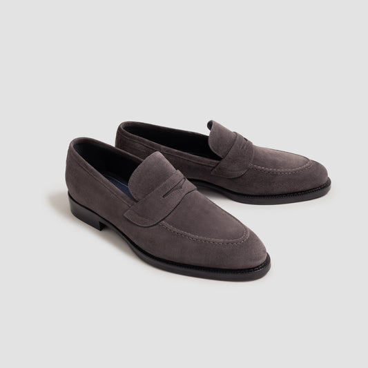 Aviano Lavagna (Lined) Men's Suede Loafer