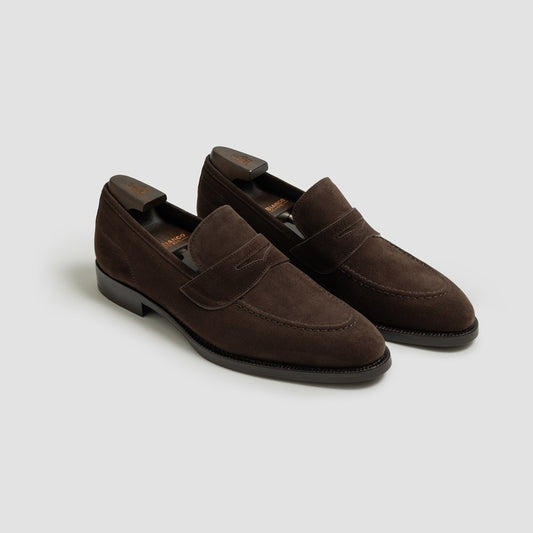 Aviano Suede Mogano (Unlined) Men's Loafer