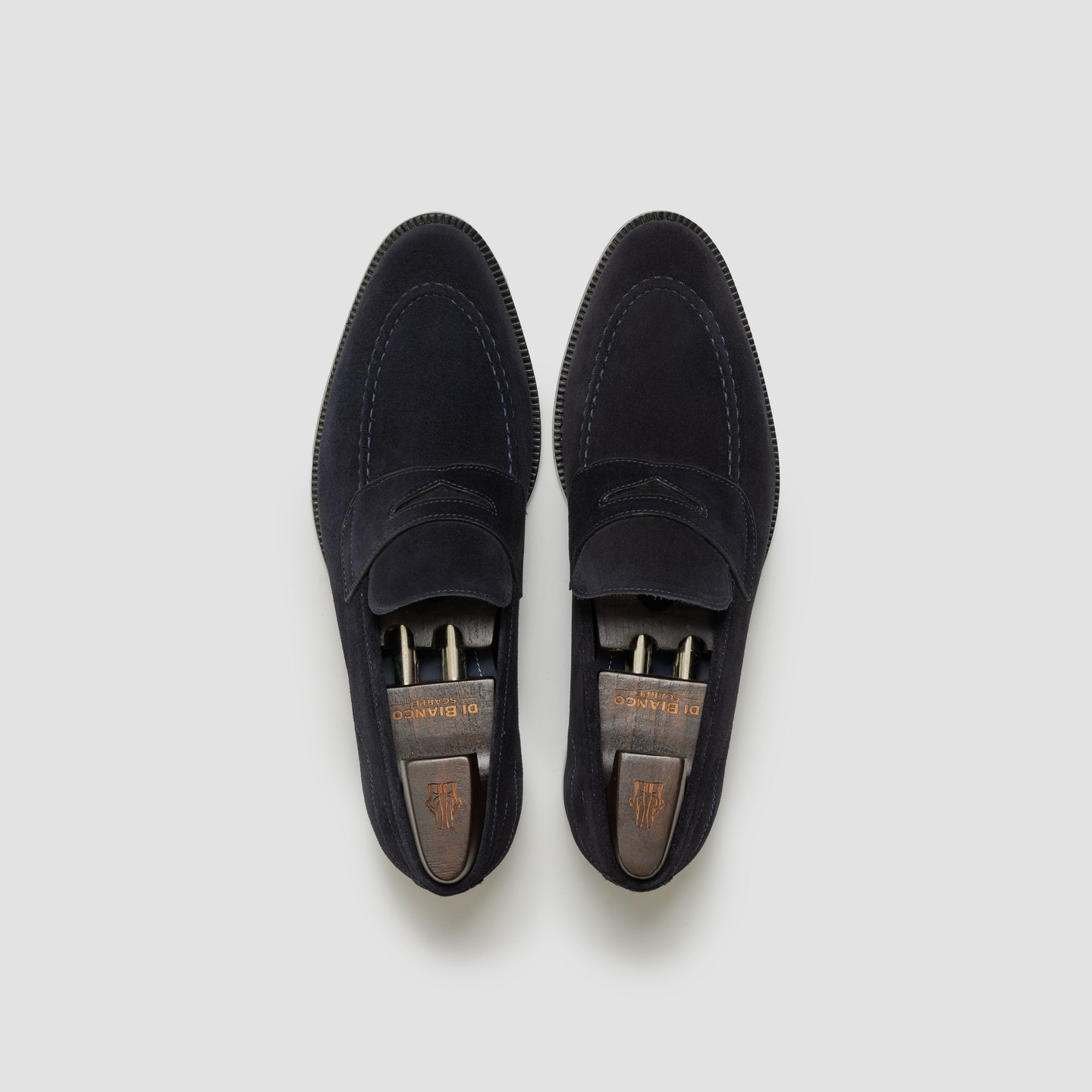 Aviano Suede Navy (Unlined) Men's Loafer
