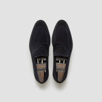 Aviano Suede Navy (Unlined) Men's Loafer