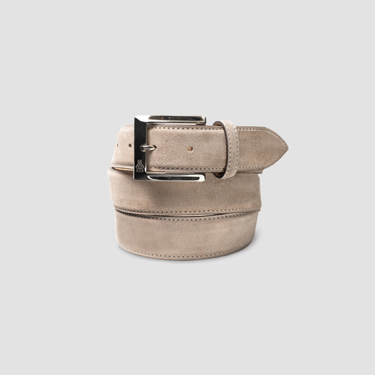 Men's Belt Suede Martora | Scarpe di Bianco