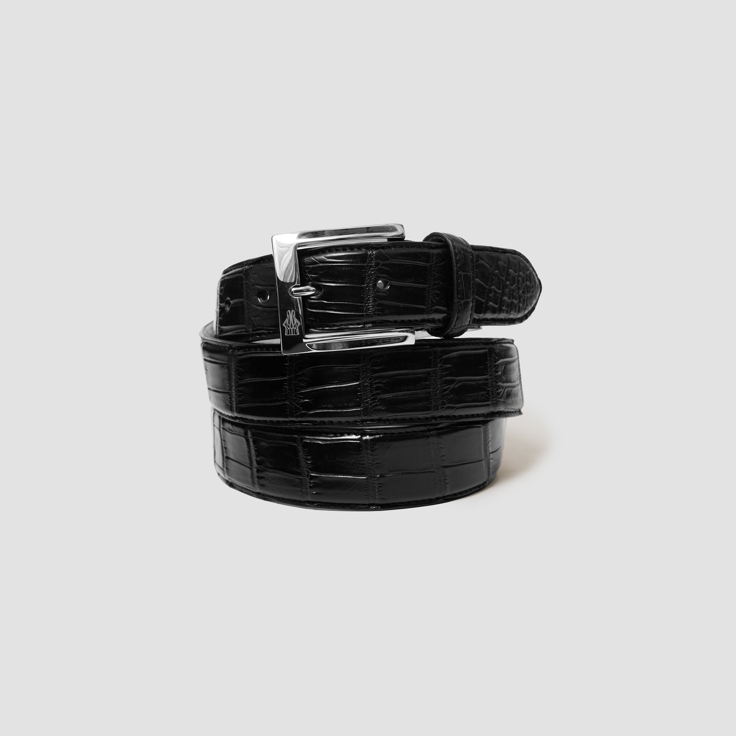 Men's Belt Alligator Nero