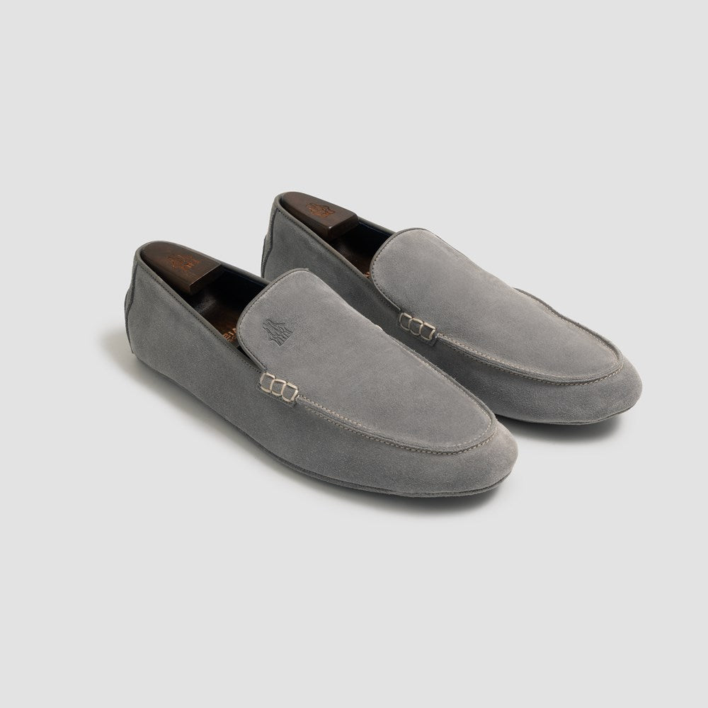 Fiumicino Nebbia Suede Men's Travel Slipper