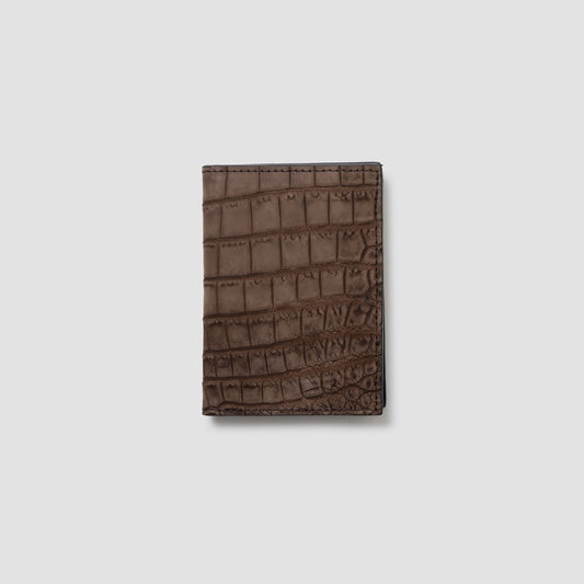 Men's Wallet Alligator Nero Tmoro