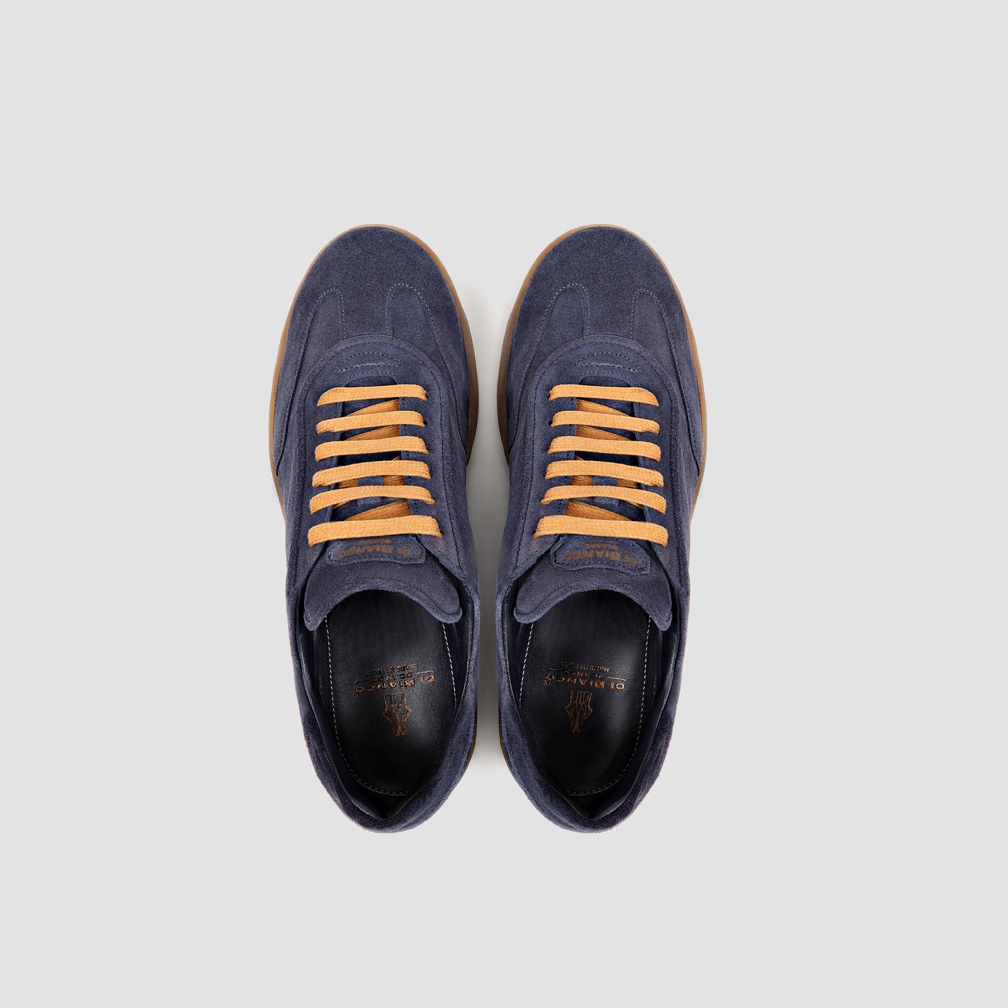 Fiorano Suede Denim Men's Italian Sneaker