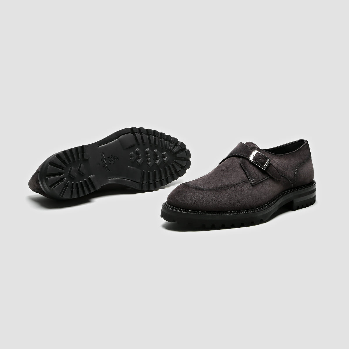 Gavello RS Suede Lavagna Smoked Men's Monkstrap