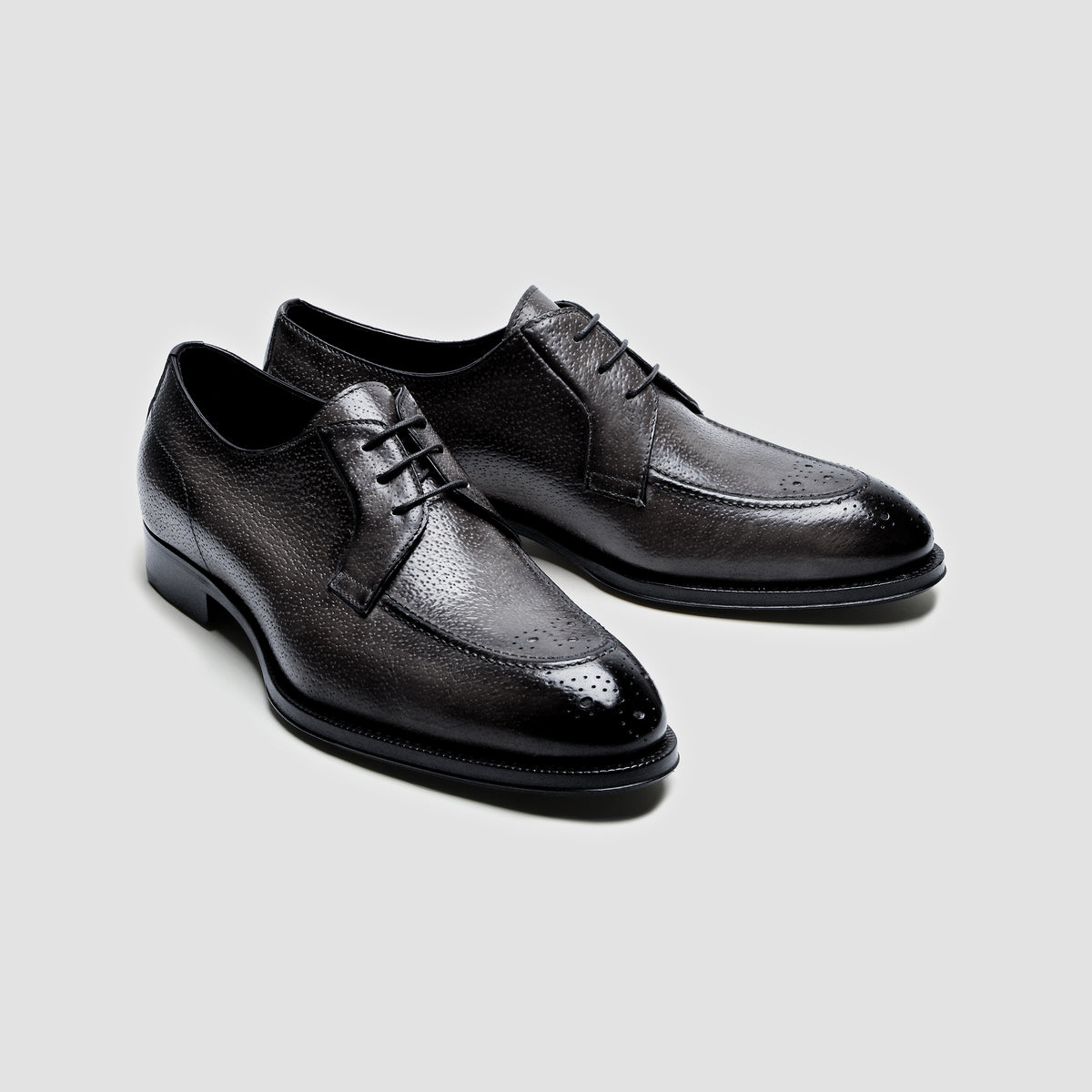 Guzzano Peccary Antracite Men's Derby