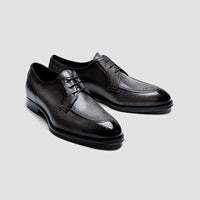 Guzzano Peccary Antracite Men's Derby
