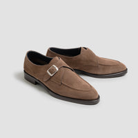 Gavello Unlined Suede Farro Monk Strap
