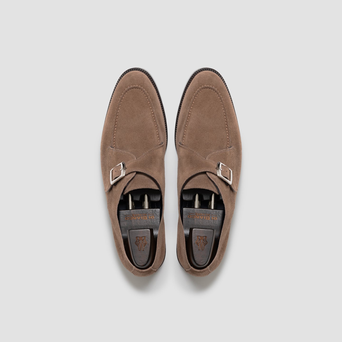 Gavello Unlined Suede Farro Monk Strap