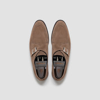 Gavello Unlined Suede Farro Monk Strap