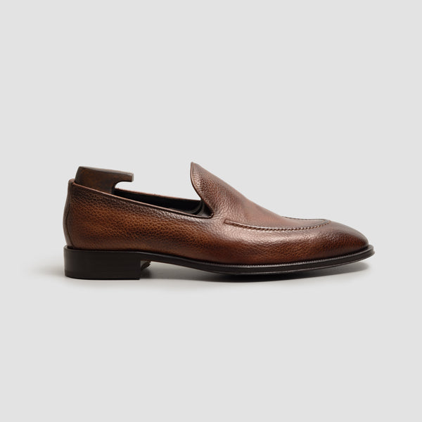 Di Bianco Istria Tan Venetian Loafer | Luxury Italian  display picture 1