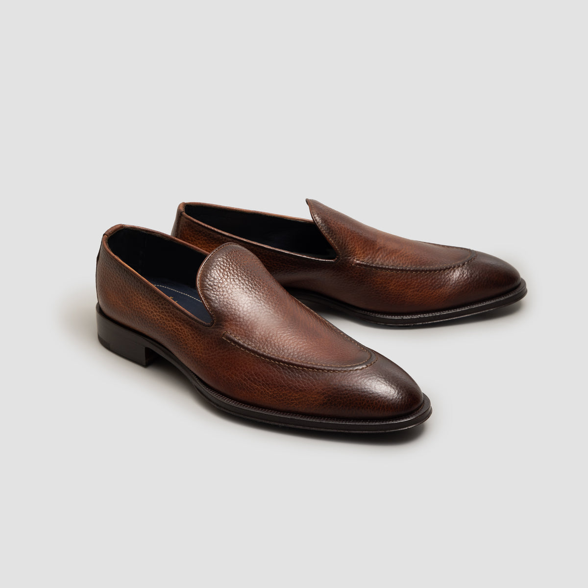 Di Bianco Istria Tan Venetian Loafer | Luxury Italian 