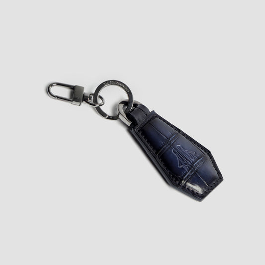 Key Chain Alligator Sapphire