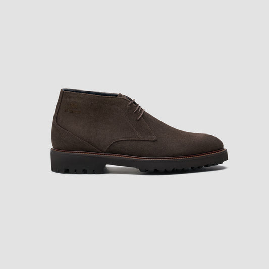 Men's brown suede chukka boot 