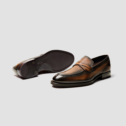 Marzana Buffalo Brulee Men's Loafer