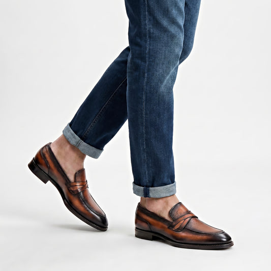 Marzana Buffalo Brulee Men's Loafer