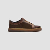 Messina Scozzina Castagna & Suede Mustang Men's Sneaker
