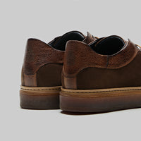 Messina Scozzina Castagna & Suede Mustang Men's Sneaker