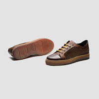 Messina Scozzina Castagna & Suede Mustang Men's Sneaker