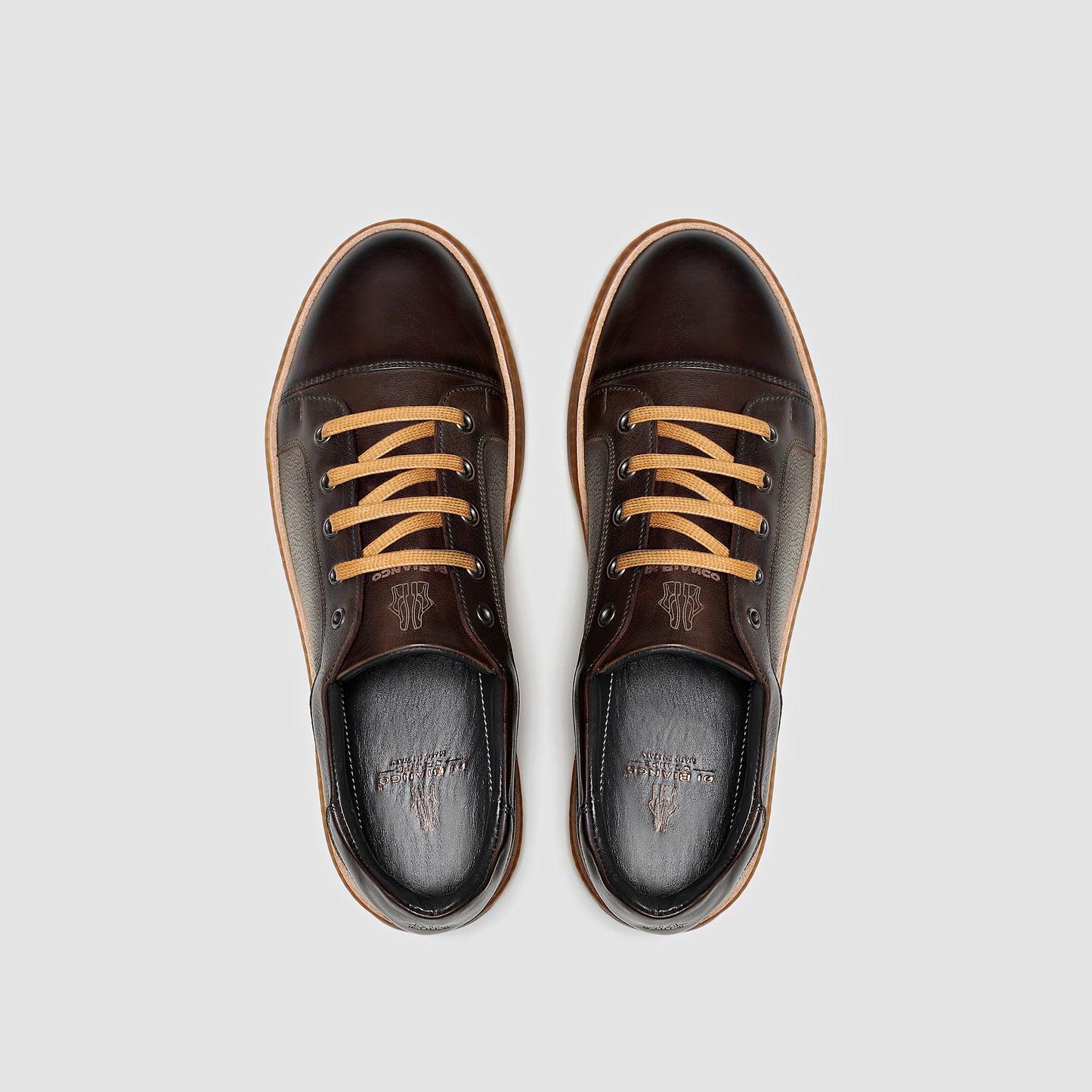 Messina Tropical & Corduroy Nero Oliva Men's Sneaker