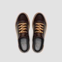 Messina Tropical & Corduroy Nero Oliva Men's Sneaker