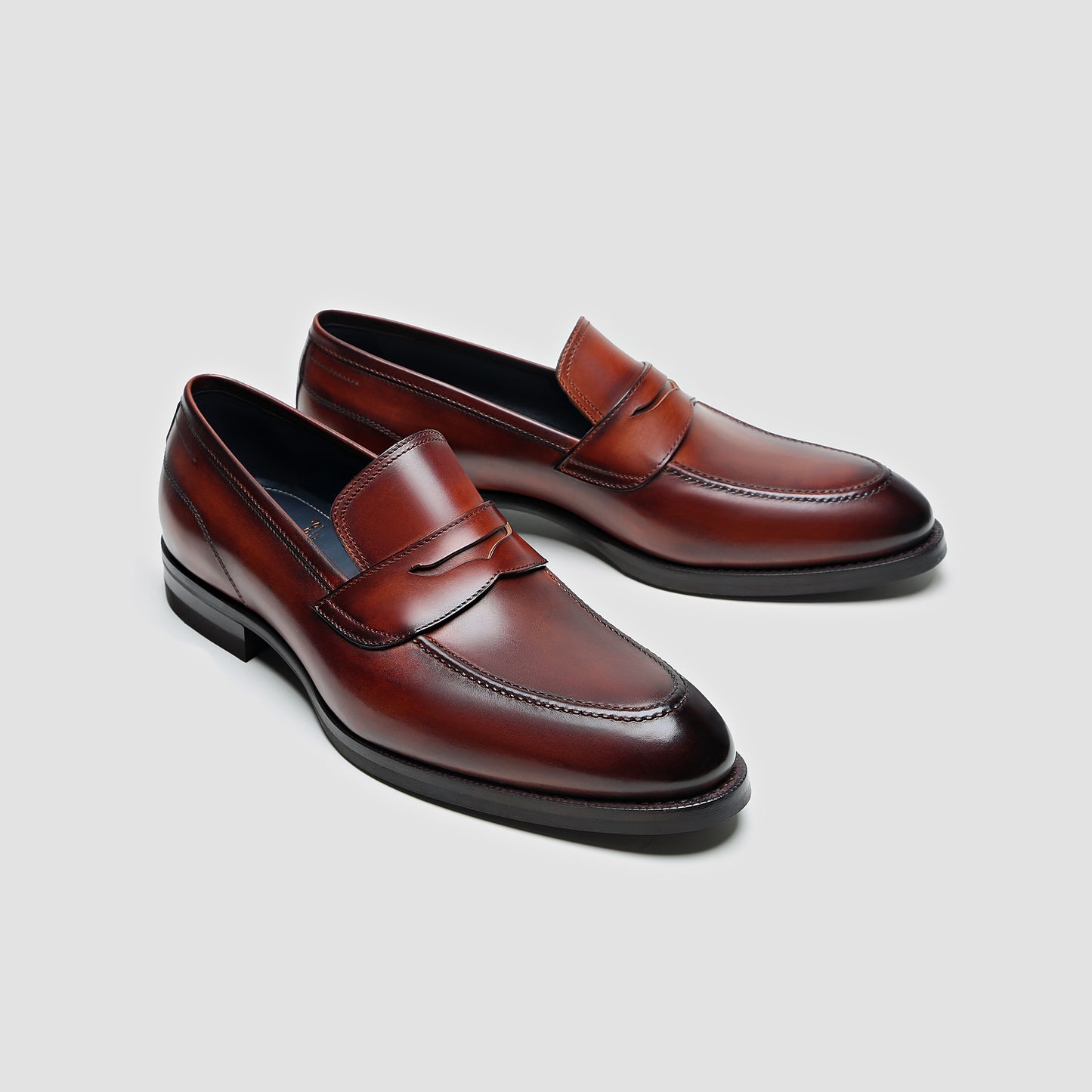 Milano Lined Calfskin Marmo Mielato Men's Loafer