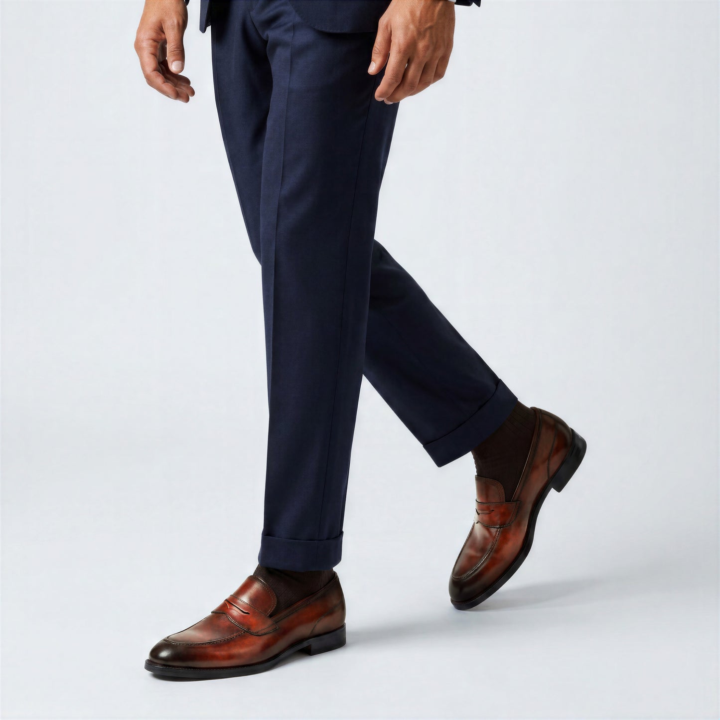 Milano Lined Calfskin Marmo Mielato Men's Loafer