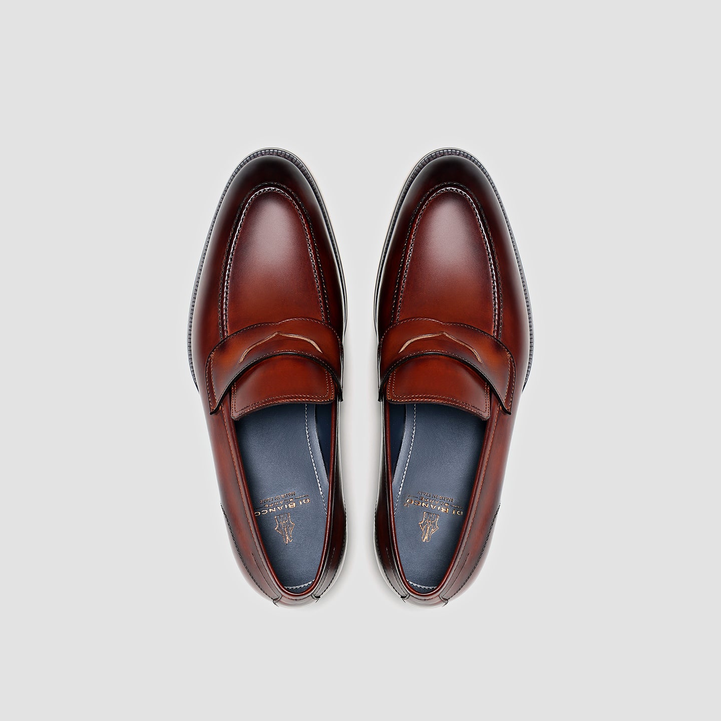 Milano Lined Calfskin Marmo Mielato Men's Loafer