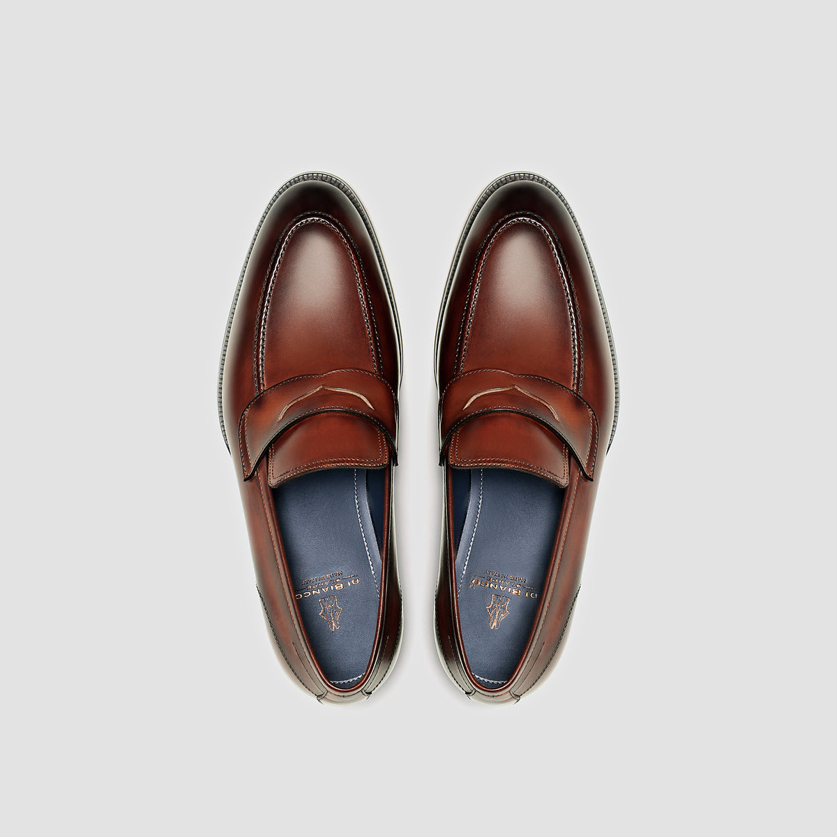 Milano Lined Calfskin Marmo Mielato Men's Loafer